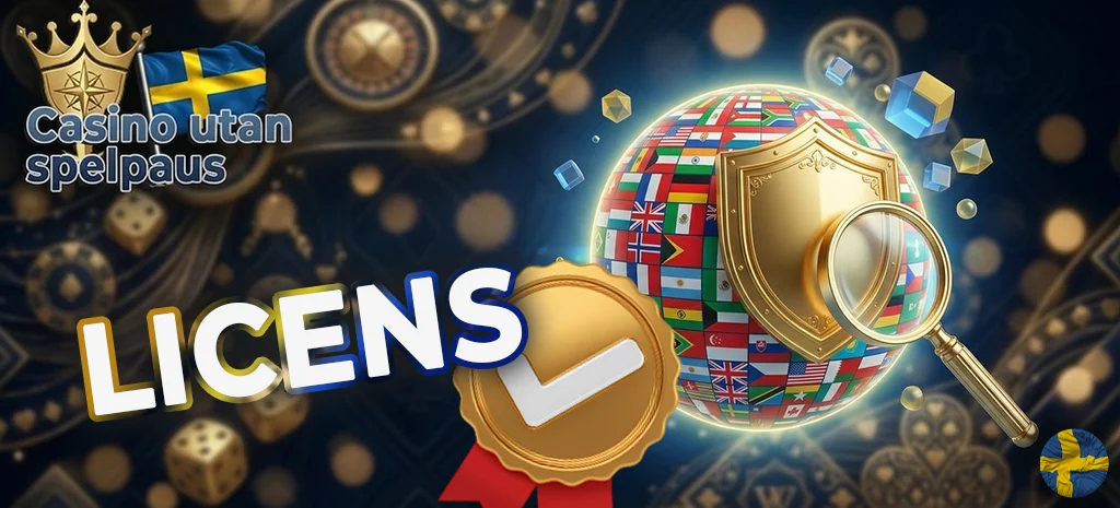 Förklaring av begreppet casino utan svensk licens och spelpaus.